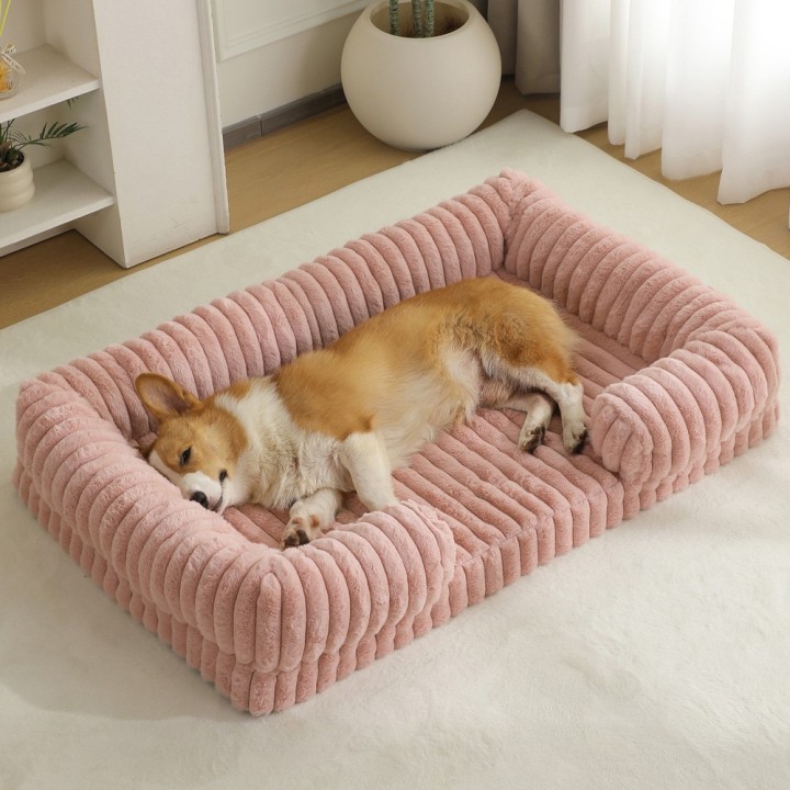 Rectangle Soft Bed for Small Medium Large Dog Cat Orthopedic Waterproof Bed