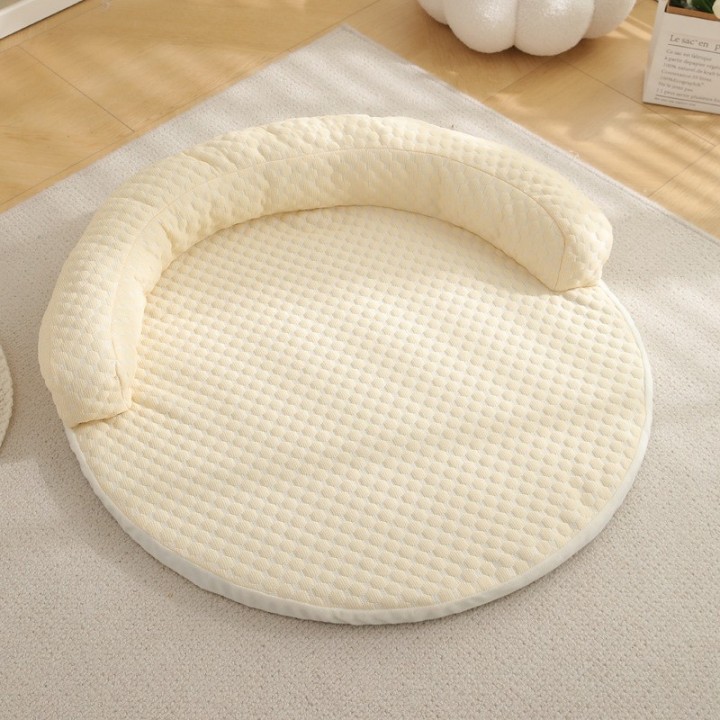 20inch Soft Bed Breathable Mat for Dog Kitty Round Bed