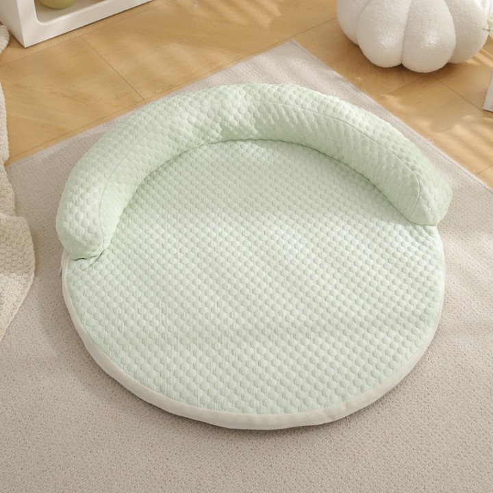 20inch Soft Bed Breathable Mat for Dog Kitty Round Bed
