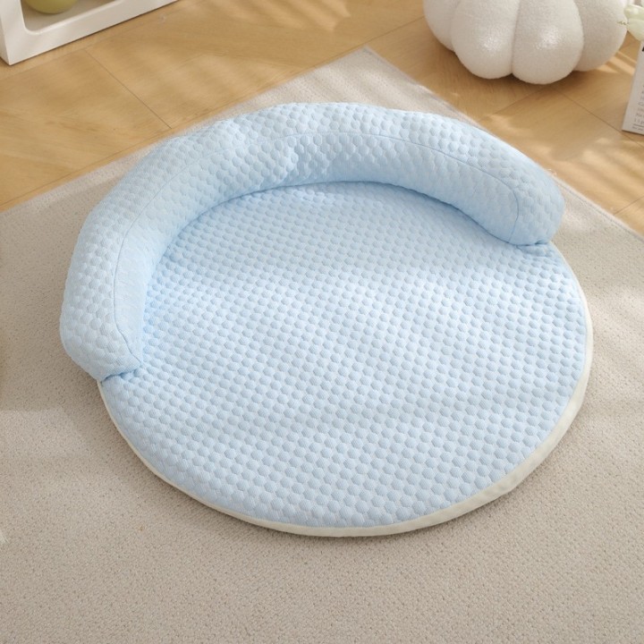 20inch Soft Bed Breathable Mat for Dog Kitty Round Bed