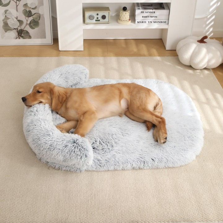 Fluffy Soft Bed for Dogs Mat Multi Color Mixed Size