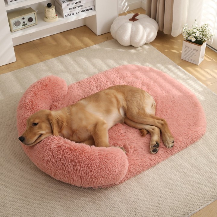 Fluffy Soft Bed for Dogs Mat Multi Color Mixed Size
